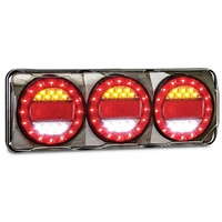 Maxilamp 3 Stop / Tail / Indicator / Reverse Combination Ute Trailer Lights
