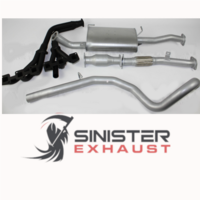 2.5" Exhaust to suit Nissan Patrol GU with TB48 incl Extractors