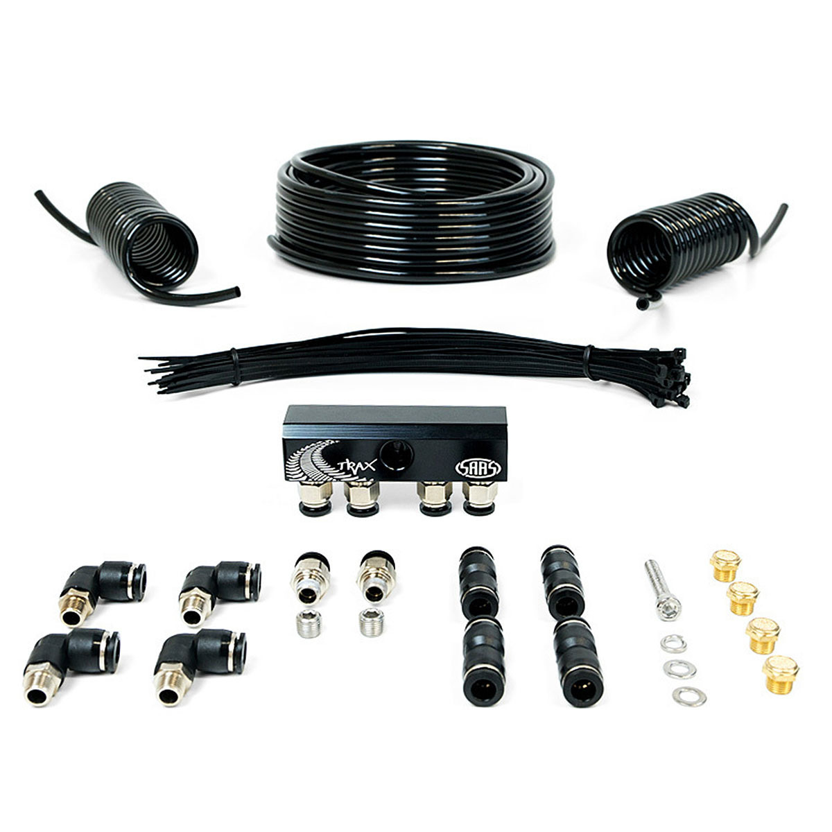 Blackhawk Diff & Gearbox Breather Kit 4 Port for Toyota Hilux