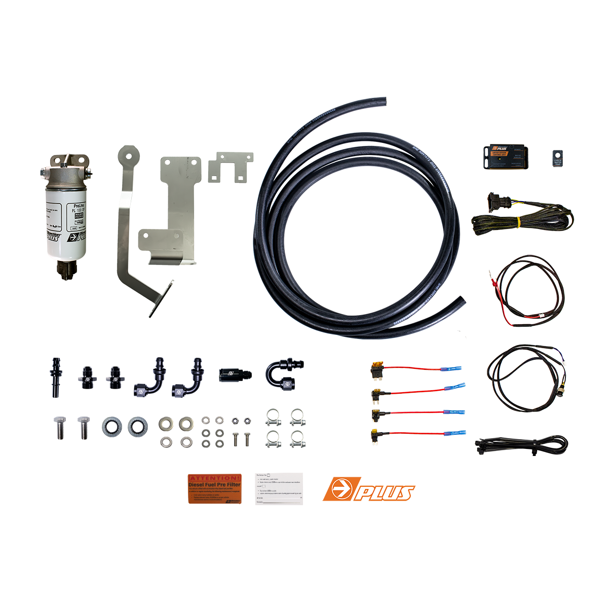 Preline-Plus Diesel Pre Filter Kit suit Next Gen Ford Ranger & Everest