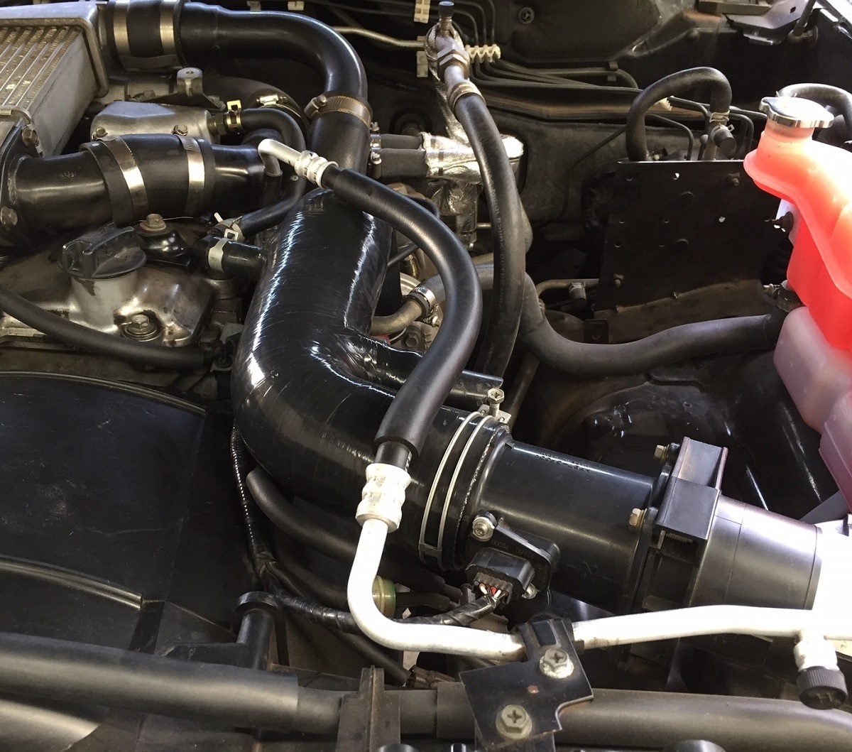 Nissan Patrol GU ZD30 Intake Hose Upgrade