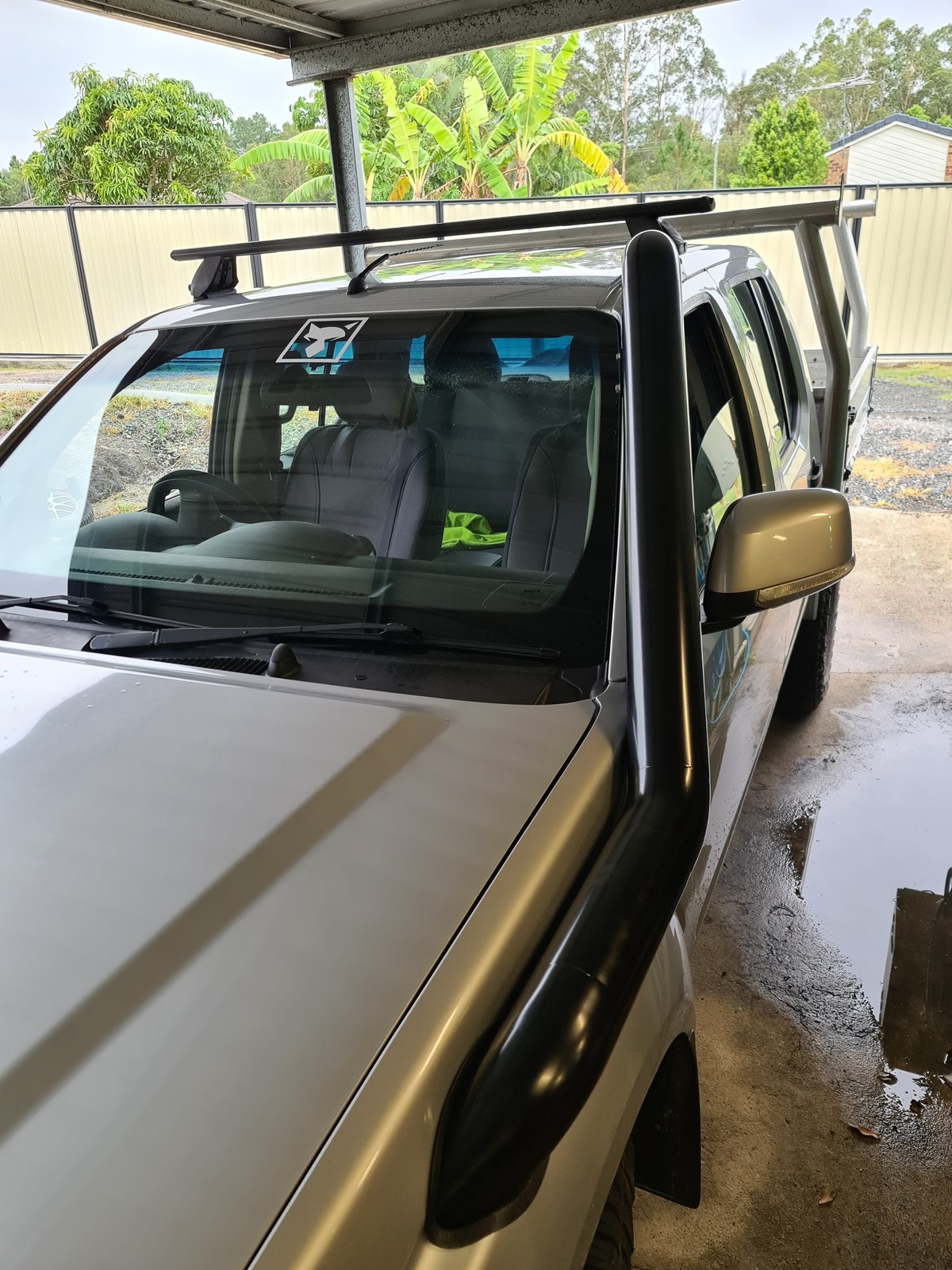 Sinister Stainless Snorkel to suit Nissan Navara D40 Diesel & R51 Pathfinder 4/052009
