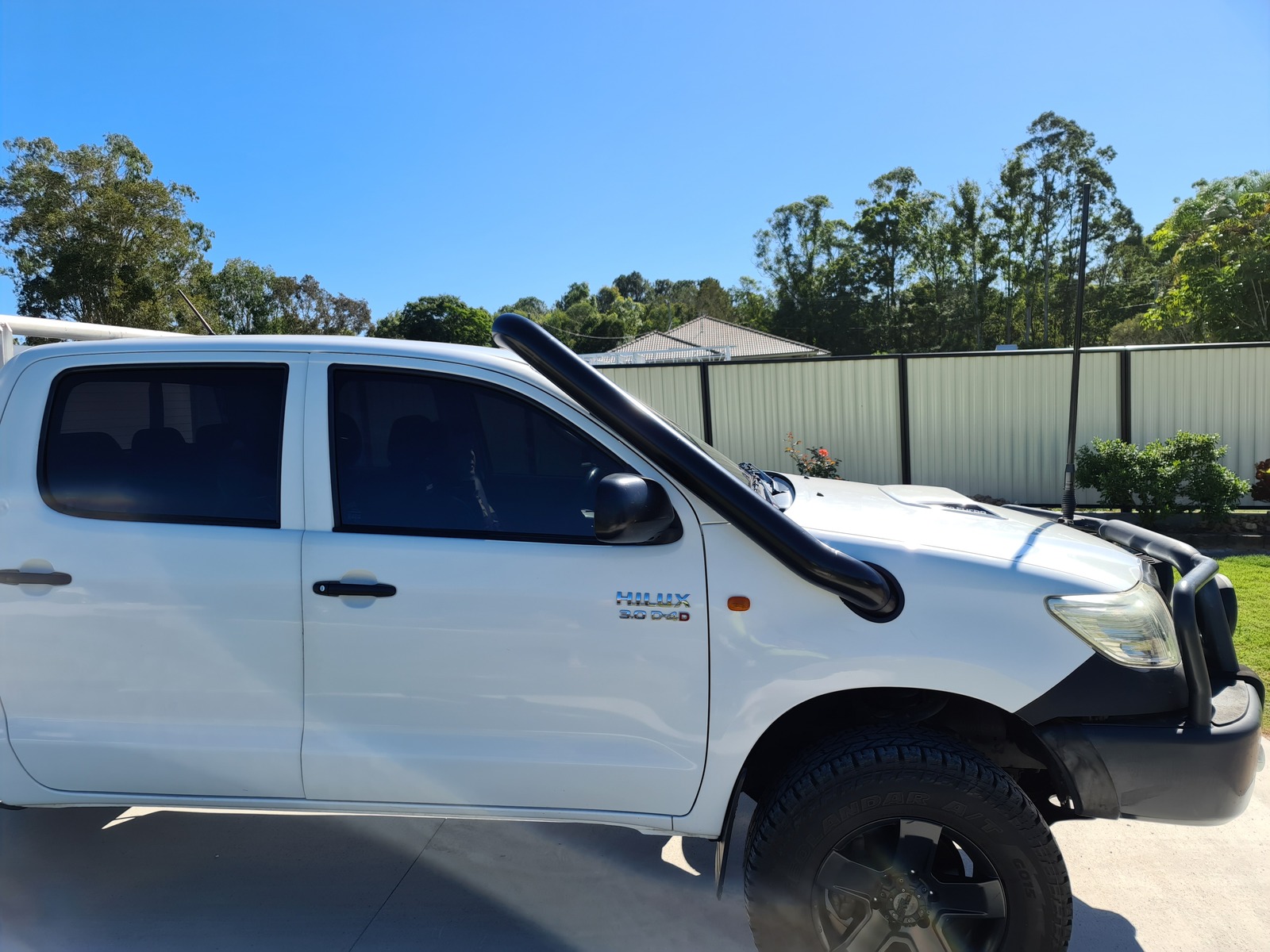Sinister Stainless Snorkel to suit N70 Hilux Standard Cut