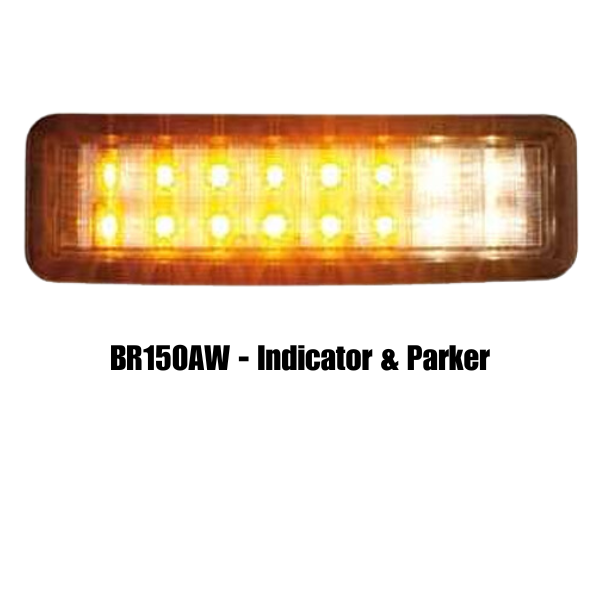 BR150 Series Bullbar Indicator Lamps from Sinister Offroad