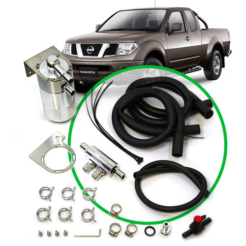 Oil Catch Can suits Nissan Navara D40