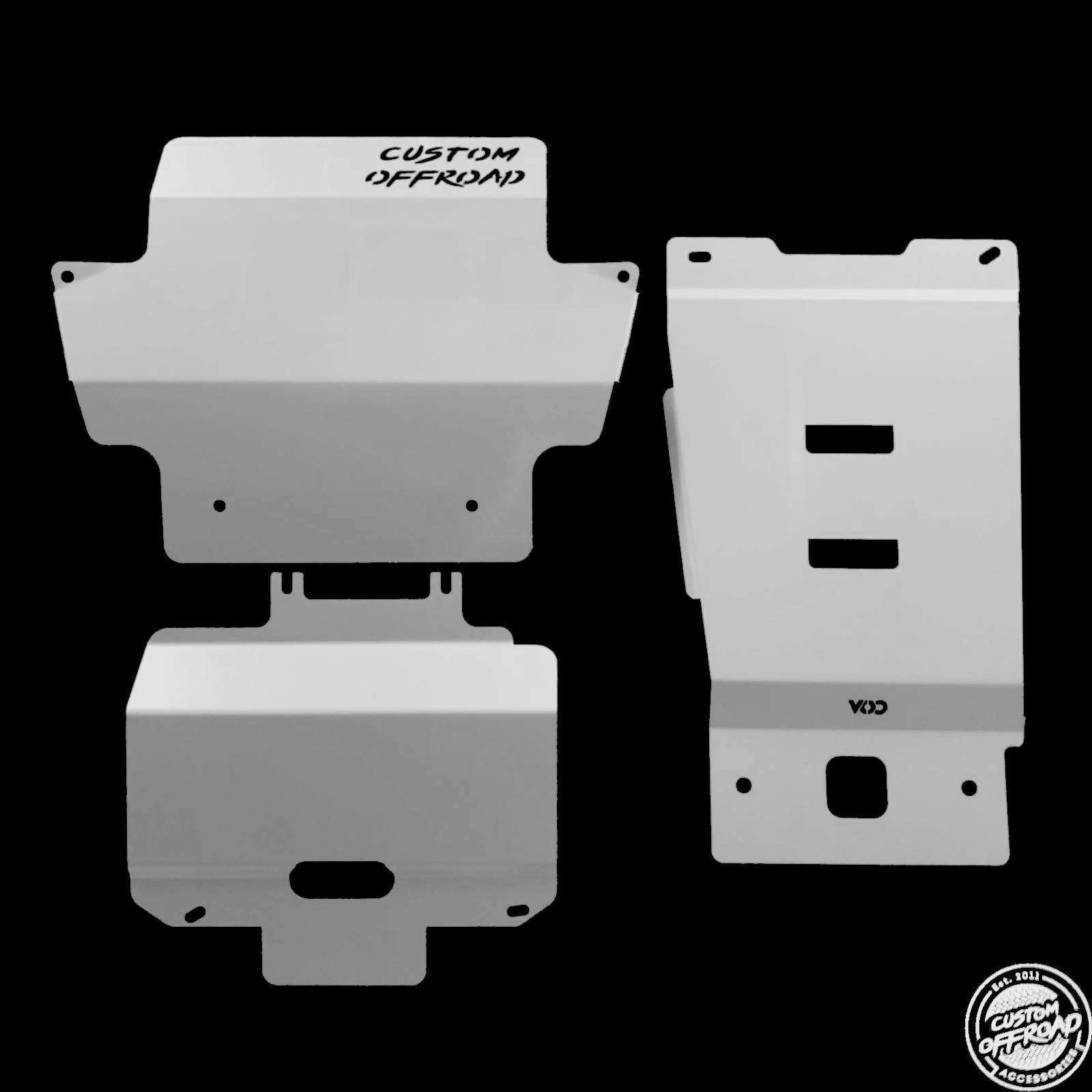 Bash Plates to suit Holden Colorado RG 3pc Front, Sump & Transmission