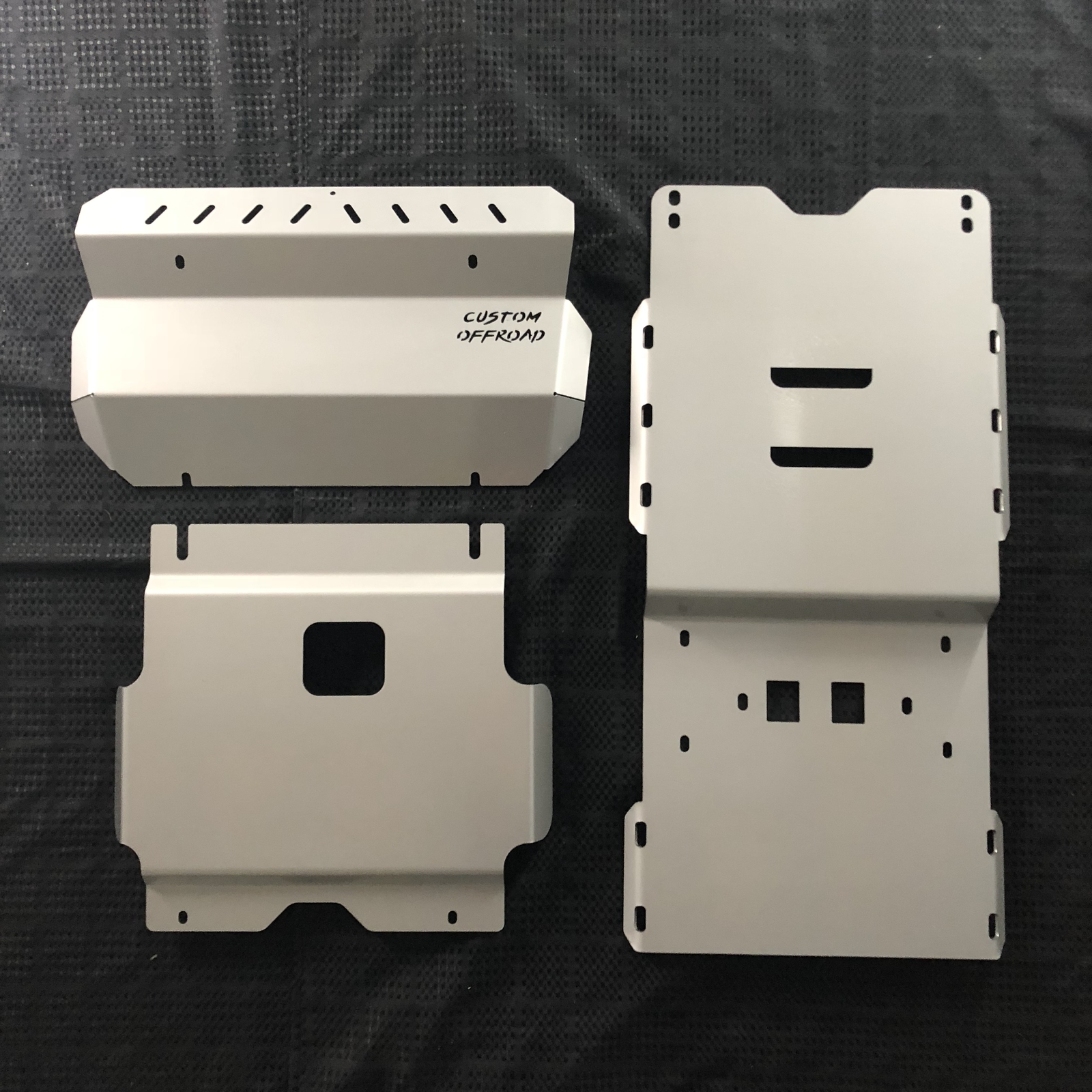 Bash Plates to suit Toyota Fortuner 3pc Front, Sump & Transmission