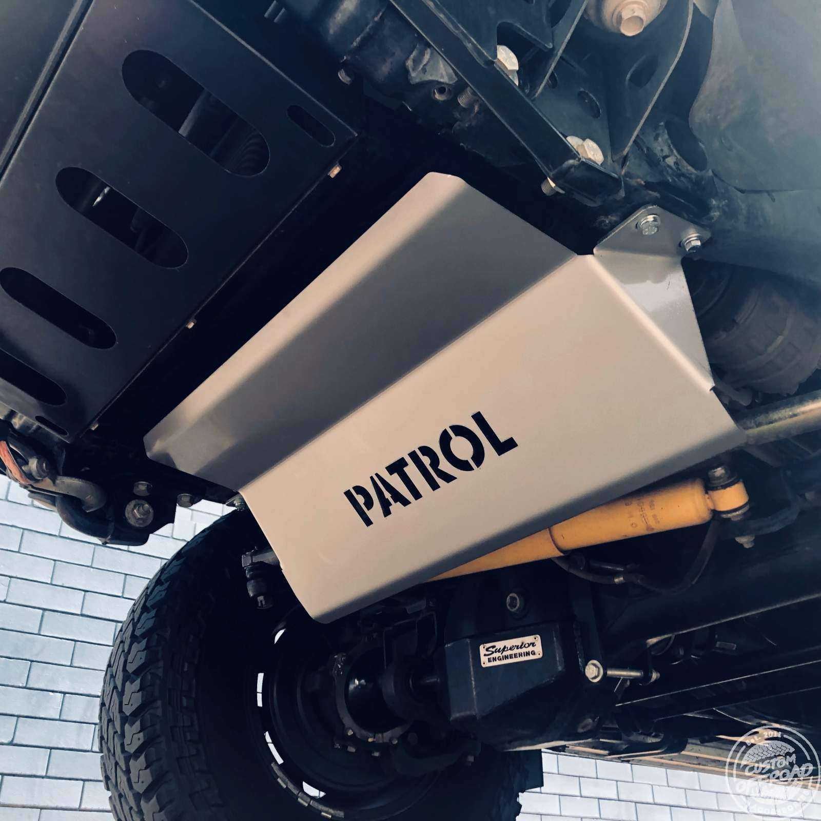 Nissan patrol shop bash plate