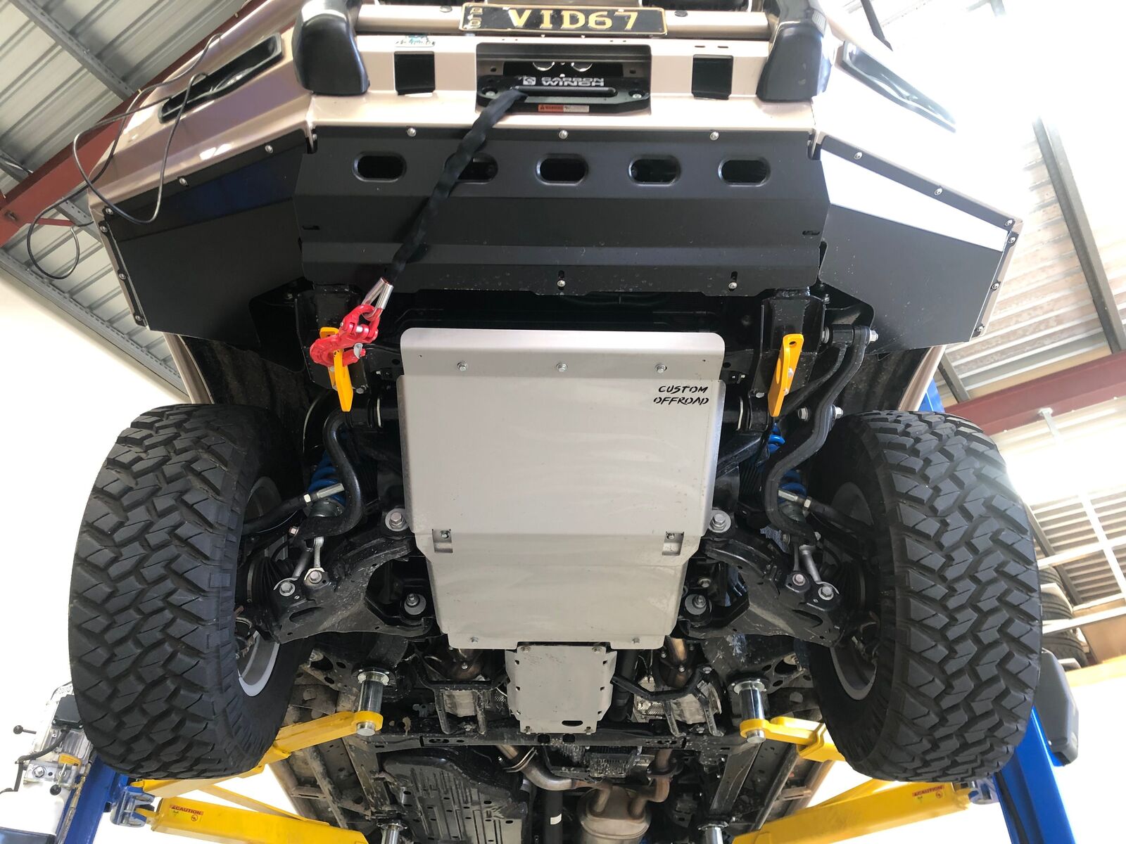 Bash Plates to suit Toyota Landcruiser 200 Series 3pc Front , Sump