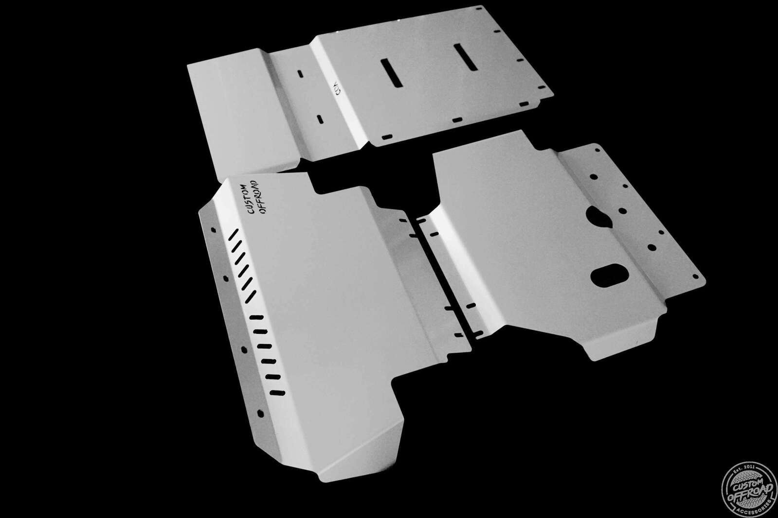 Bash Plates to suit Nissan Navara NP300 3pc Front, Sump & Transmission