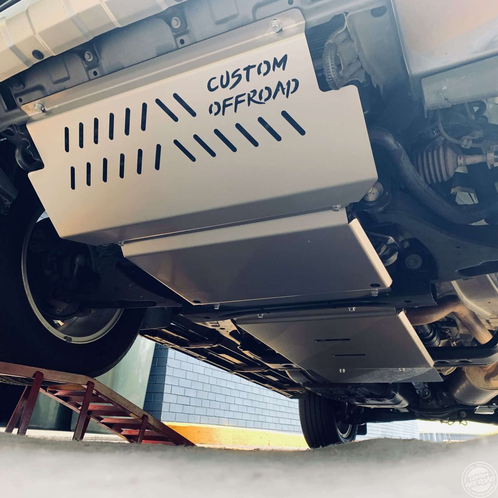 Bash Plates to suit Mitsubishi Pajero NMNX 3pc Front, Sump