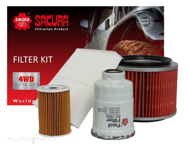 Filter Service Kit suits Nissan Patrol GU