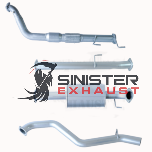 Stainless Steel Sinister Exhaust to suit Toyota Hilux N70