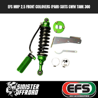 EFS MRP 2.5 FRONT COILOVERS (PAIR) SUITS GWM TANK 300