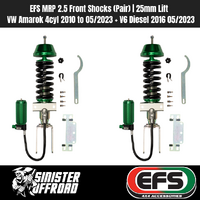 EFS MRP 2.5 Front Shocks (Pair) | 25mm Lift | VW Amarok