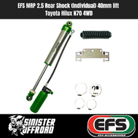 EFS MRP 2.5 Rear Shock (Individual) 40mm Lift for Toyota N70 Hilux 4WD - VIGO - SINGLE+DUAL CAB 