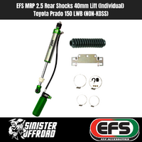 EFS MRP 2.5 Rear Shock (individual) | 40mm lift | Toyota Prado 150 LWB (Non-KDSS)