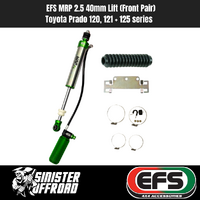 EFS MRP 2.5 Rear Shock (Individual) | 40mm lift | Toyota Prado