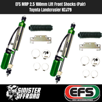 EFS MRP 2.5 Front (Pair) |100mm Lift | Toyota LC HZJ79 