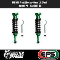 EFS MXP Front Shocks | Ranger PX + Mazda BT-50