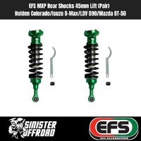 EFS MXP Front Shocks (Pair) | Holden Colorado/Isuzu D-Max/LDV D90/Mazda BT-50 