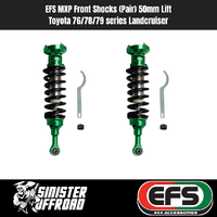 EFS MXP Front Shock (Pair) | Toyota Landcruiser 76/78/79