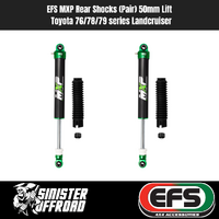 EFS MXP Rear Shock (Pair) | Toyota Landcruiser 76/78/79