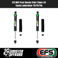 EFS MXP Front Shocks (Pair) | Landcruiser 76/78/79 Series
