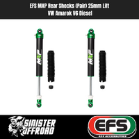 EFS MXP Rear Shocks (Pair) | VW Amarok V6 Diesel 