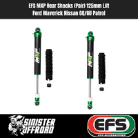 EFS MXP Rear Shocks | Ford Maverick + Nissan GQ/Gu Patrol 