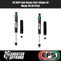 EFS MXP Front Shocks (Pair) | Nissan Y61 GU Patrol