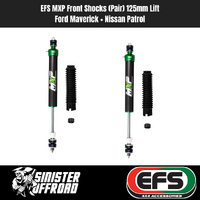 EFS MXP Front Shocks | Ford Maverick + Nissan Patrol 