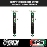 EFS MXP Rear Shocks | Ford Everest Next Gen (06/2022+)