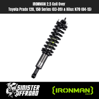 IRONMAN 2.5 Coil Over | Toyota Prado 120, 150 Series (03-09) & HiLux N70 (04-15)