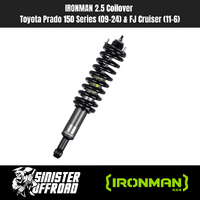 IRONMAN 2.5 Coilover | Toyota Prado 150 Series (09-24) & FJ Cruiser (11-6)