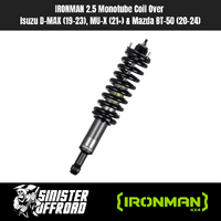 IRONMAN 2.5 Monotube Coil Over | Isuzu D-MAX (19-23), MU-X (21+) & Mazda BT-50 (20-24)