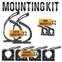 Quickfist Clamp Kit - 3 Sizes 8pc