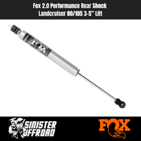 Fox 2.0 Performance Rear Shock | Landcruiser 80/105 3–5” Lift