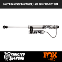 Land Rover, Fox 2.0 Reservoir Rear Shock (1.5–3.5" Lift)