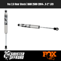 Fox 2.0 Rear Shock | RAM 2500 (2014+, 0–2" Lift)