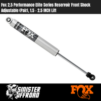 Fox 2.0 Performance Series Rear Shock – 1.5–3.5 Inch Lift | Silverado & Sierra HD 2020+