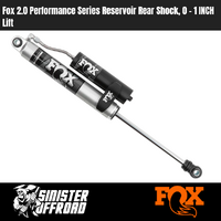 Fox 2.0 Performance Series Reservoir Rear Shock – 0–1 Inch Lift | Silverado & Sierra HD 2020+