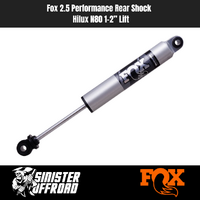 Fox 2.5 Performance Rear Shock | Hilux N80 1–2” Lift