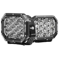 Apex Quad 5 X 7" Performance LED Driving Lights w/DRL (Pair)