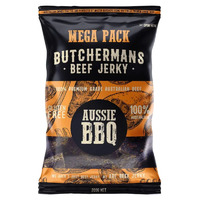 Butchermans Beef Jerky - Aussie BBQ - 200gram Mega Pack
