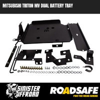 Roadsafe Dual Battery Tray to suit Mitsubishi Triton MV