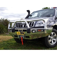 ECB Winch Compatible Big Tube Bar suits Toyota Prado 120 Series