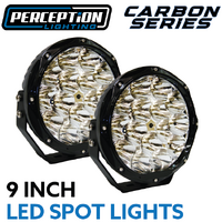 Carbon Series 9" LED Spot Lights