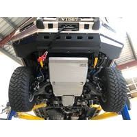 2pc Bash Plates to suit Toyota Landcruiser 200 Series - Front & Sump