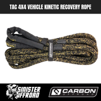 Carbon Offroad TAC 4x4 Vehicle Kinetic Recovery Rope